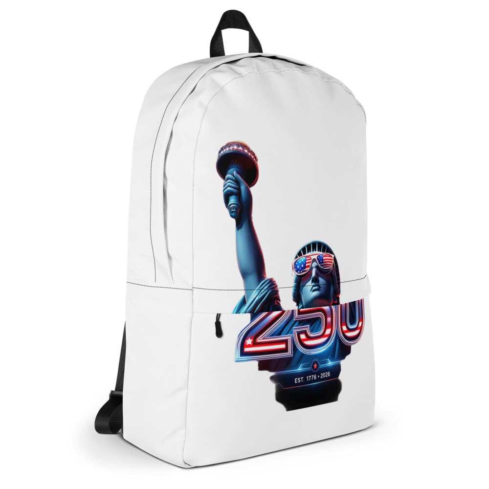 Freedom 50 Full Catalog — Freedom Legacy — All-Over Print Backpack alt view