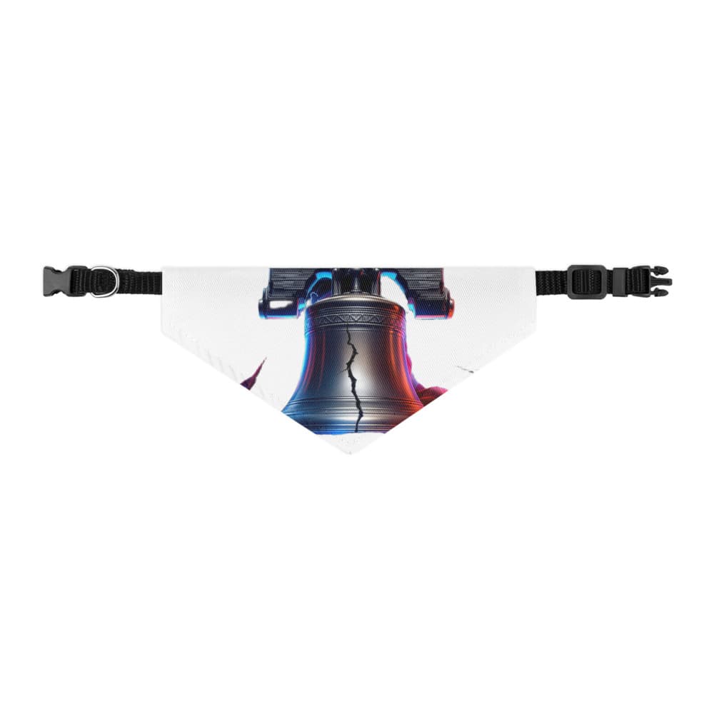 Freedom 50 Full Catalog — Liberty Bell Strikes — Pet Bandana Collar alt view