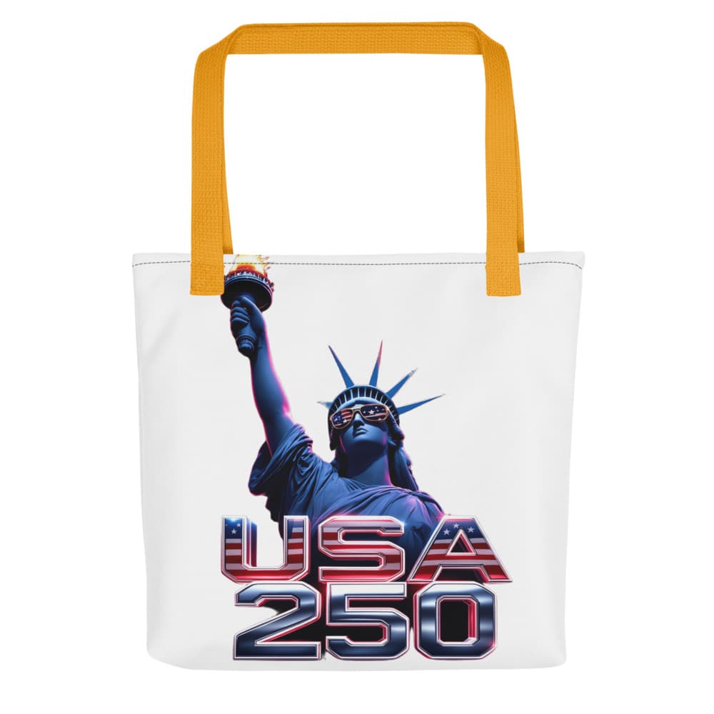 Freedom 50 Full Catalog — Freedom Legacy — All-Over Print Tote Bag alt view