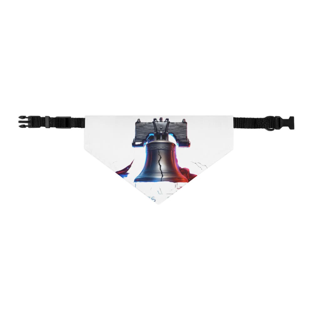 Freedom 50 Full Catalog — Liberty Bell Strikes — Pet Bandana Collar alt view