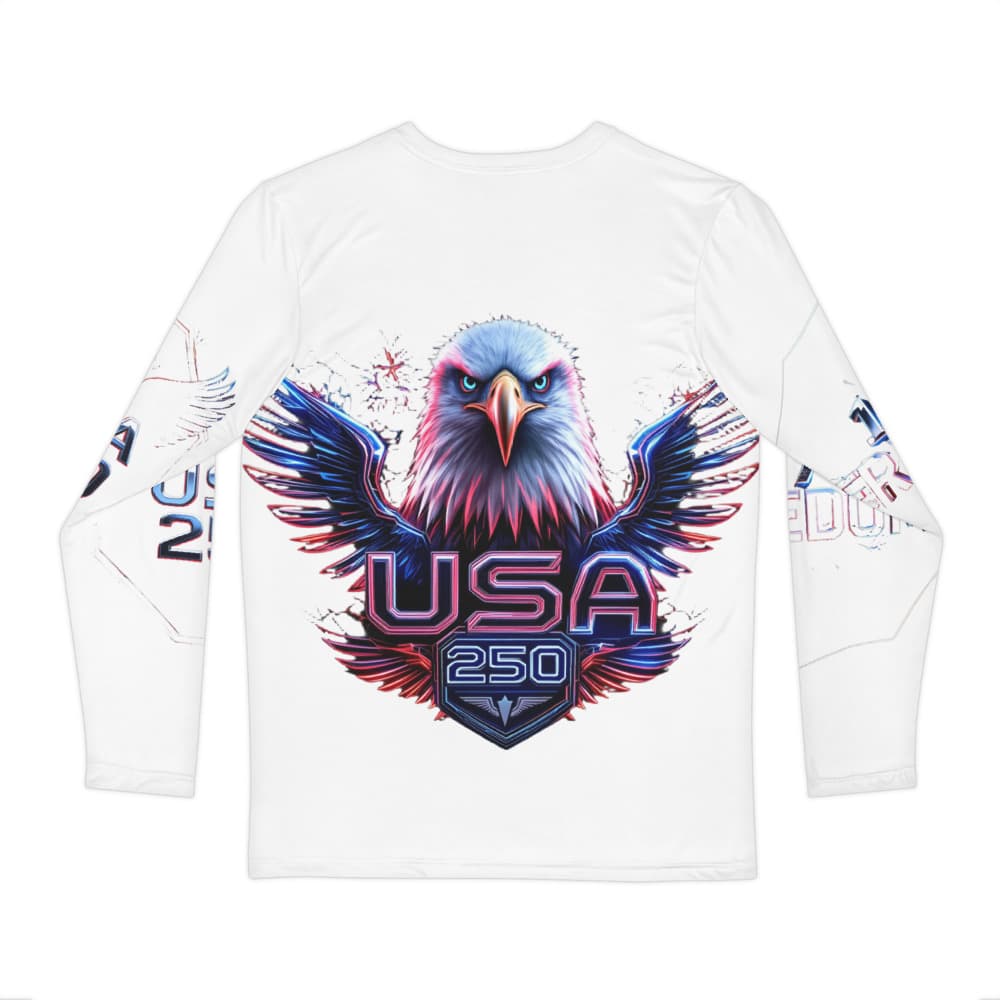 Freedom 50 Launch — Eagle Supreme — All-Over Print Men's Long Sleeve Shirt