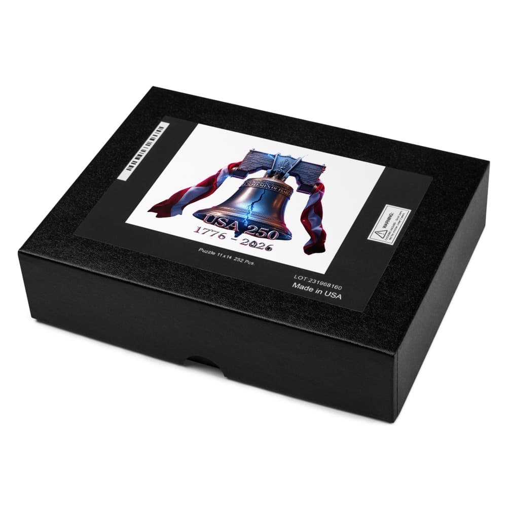Freedom 50 Full Catalog — Liberty Bell Strikes — Jigsaw Puzzle alt view