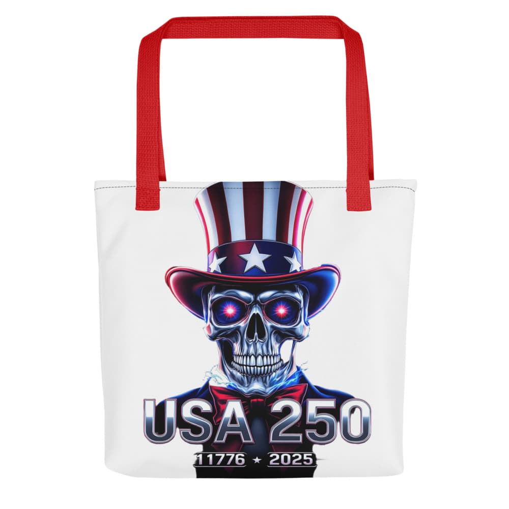 Freedom 50 Full Catalog — Uncle Sam Immortal — All-Over Print Tote Bag alt view