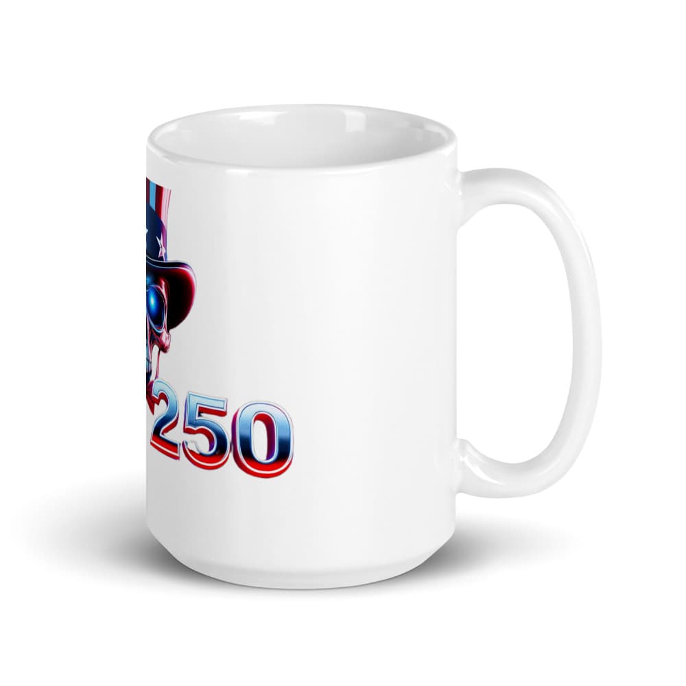 Freedom 50 Full Catalog — Uncle Sam Immortal — White Glossy Mug 11oz alt view