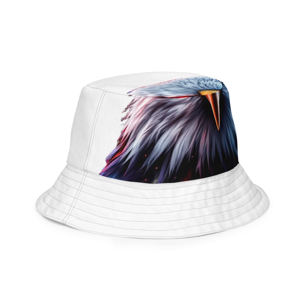 Freedom 50 Full Catalog — Eagle Supreme — All-Over Print Reversible Bucket Hat alt view