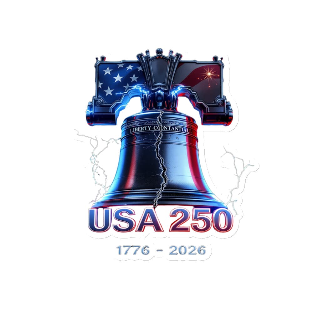 Freedom 50 Full Catalog — Liberty Bell Strikes — Die-Cut Magnets (keychain substitute) alt view
