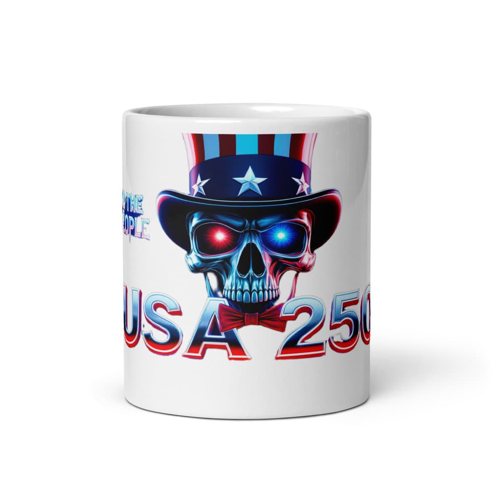 Freedom 50 Full Catalog — Uncle Sam Immortal — White Glossy Mug 11oz alt view