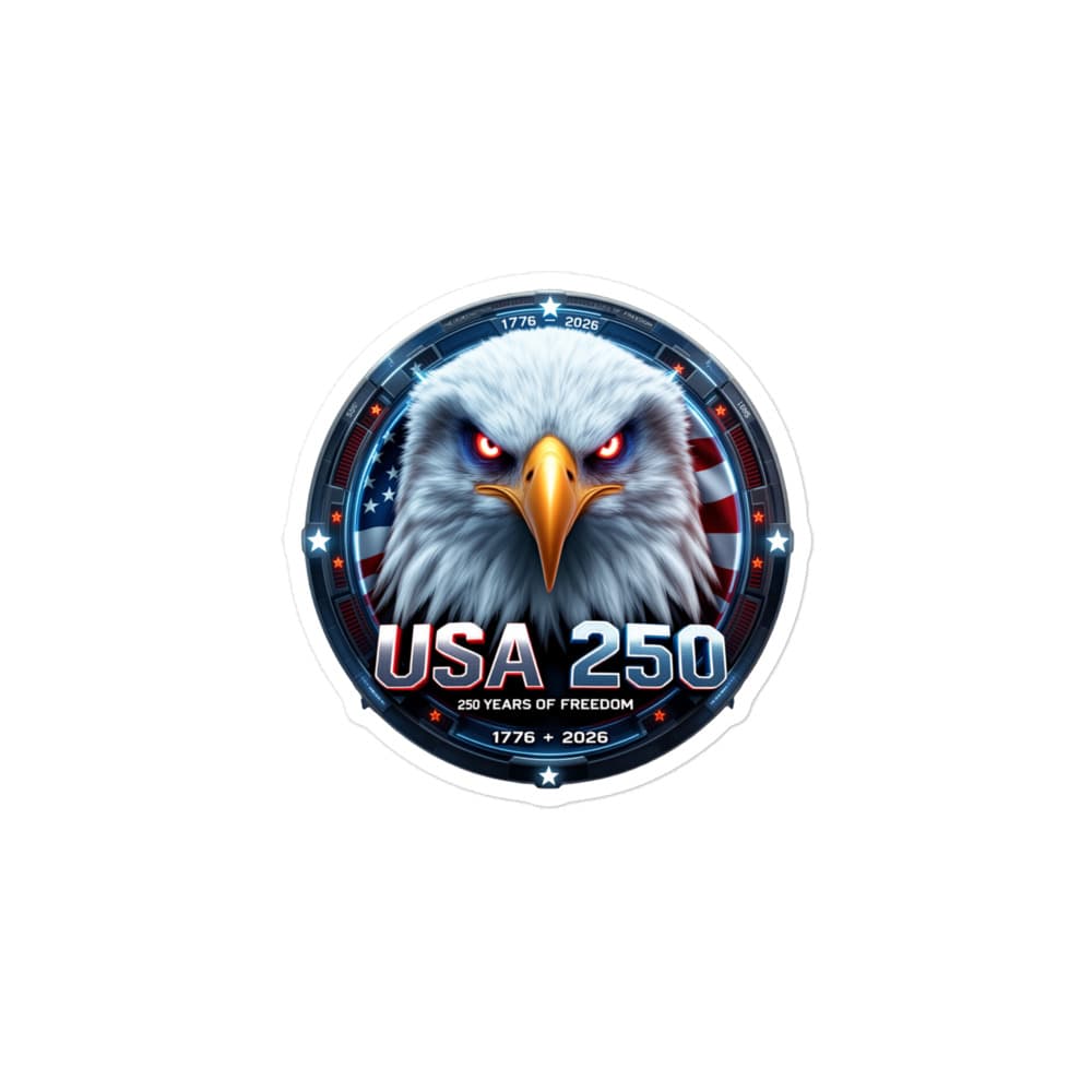 Freedom 50 Full Catalog — Eagle Supreme — Die-Cut Stickers alt view