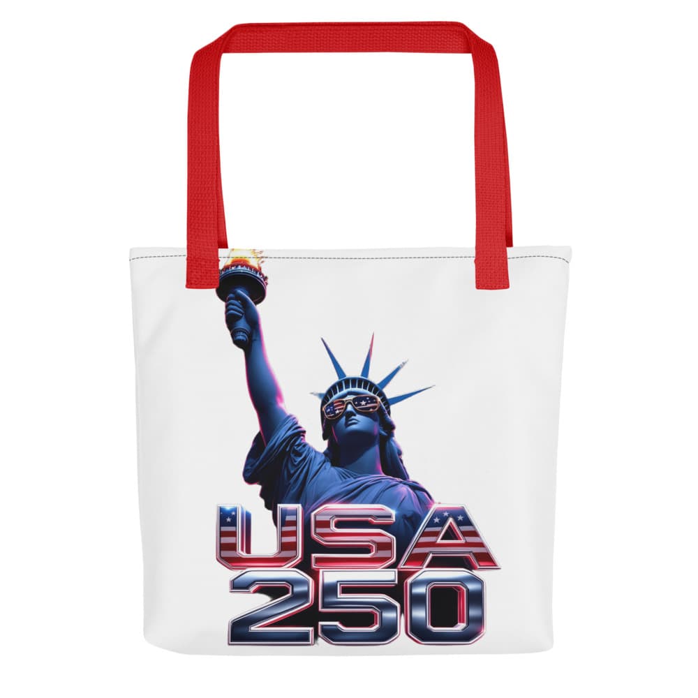 Freedom 50 Full Catalog — Freedom Legacy — All-Over Print Tote Bag alt view